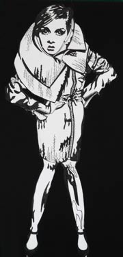 ‘Gorget’ - Three collared tailored coat